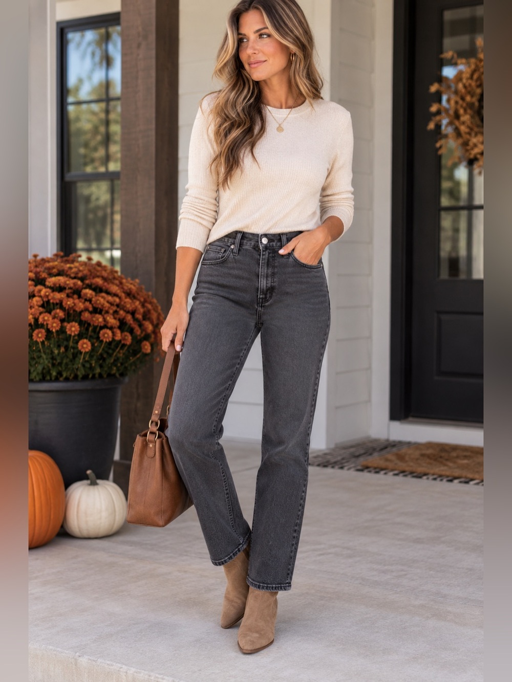 Madewell High-Rise Straight Leg Denim Jeans Classic- Size 27 #32